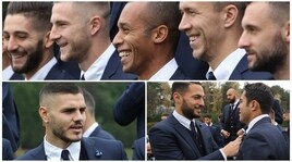 Inter, sorrisi e scherzi alla foto ufficiale