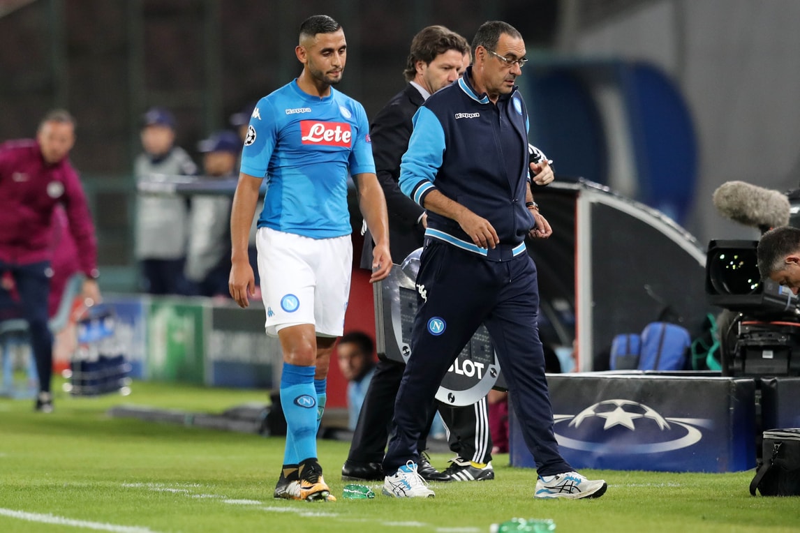 Napoli, Ghoulam: «Guardiamo avanti». E Milik lo consola