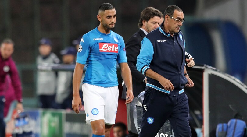 Napoli, Ghoulam: «Guardiamo avanti». E Milik lo consola