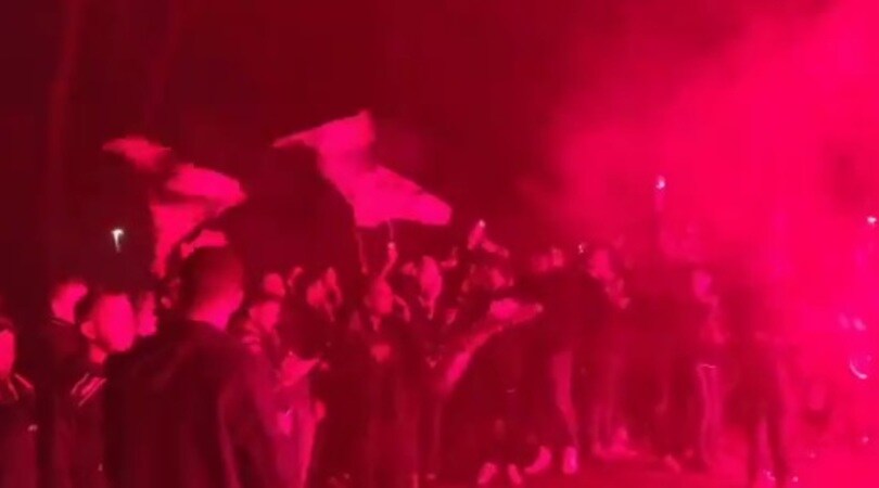 Lazio, tensione tra ultrà del Nizza e polizia a Villa Borghese