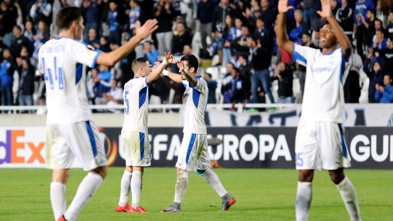 Apollon-Atalanta 1-1, Zelaya beffa Gasperini