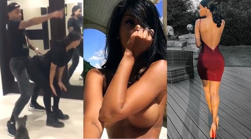 Fanny Neguesha, il balletto con Lemina è hot