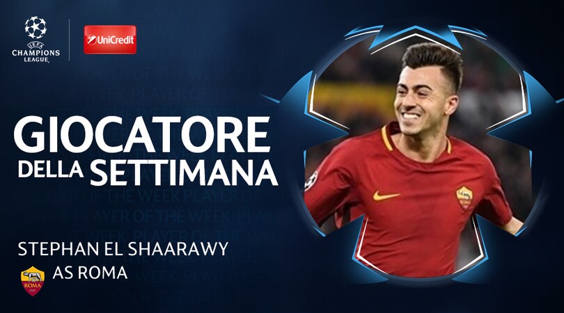 Champions League, El Shaarawy giocatore della settimana