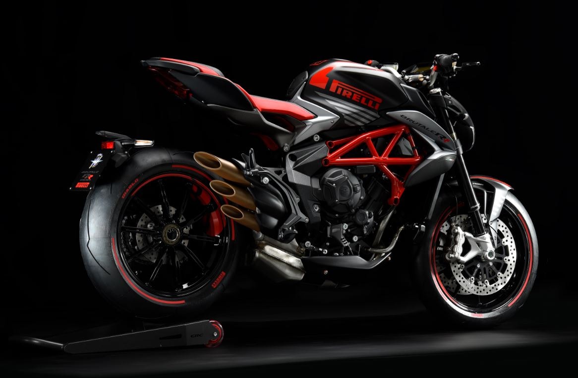Mv Agusta e Pirelli: un matrimonio "Brutale"