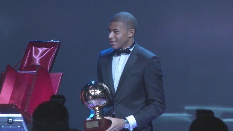 Golden Boy 2017, la premiazione di Kylian Mbappè