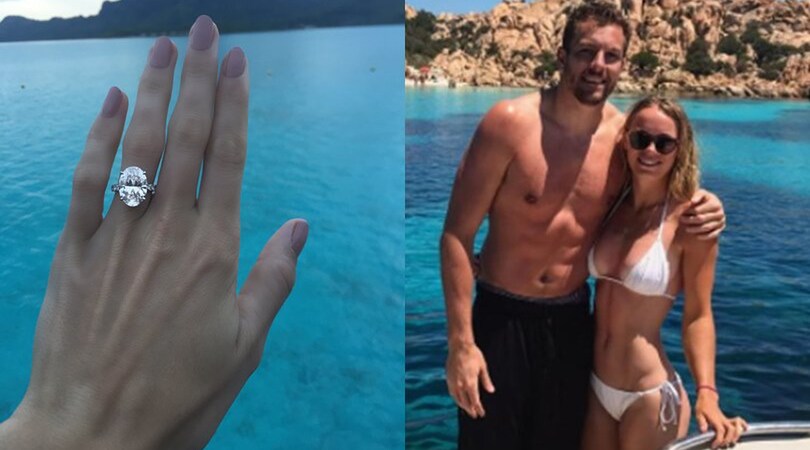 Caroline Wozniacki e David Lee si sposano: ecco l'anello