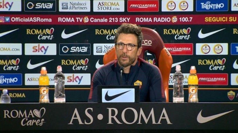 Di Francesco: "Dzeko? I gol arriveranno.."