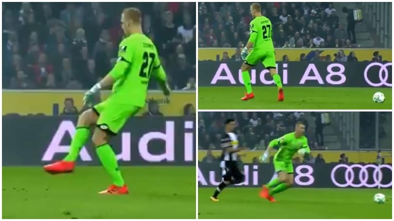 Incredibile in Bundesliga: il portiere del Mainz e la palla "invisibile"