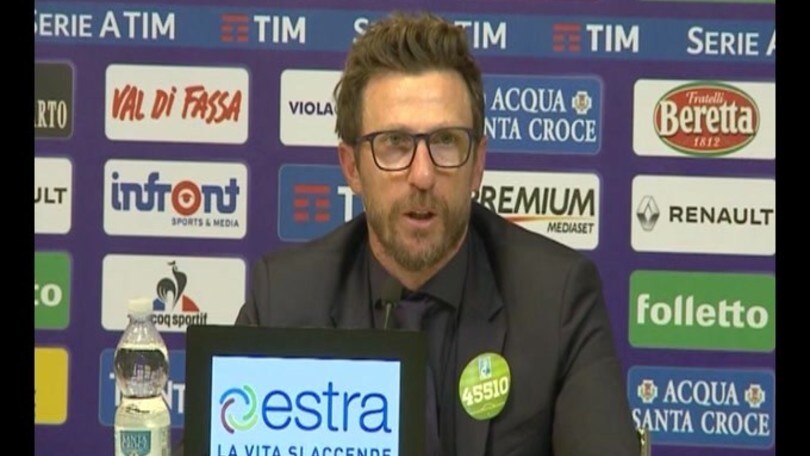 Di Francesco: "Questa è la squadra che voglio"