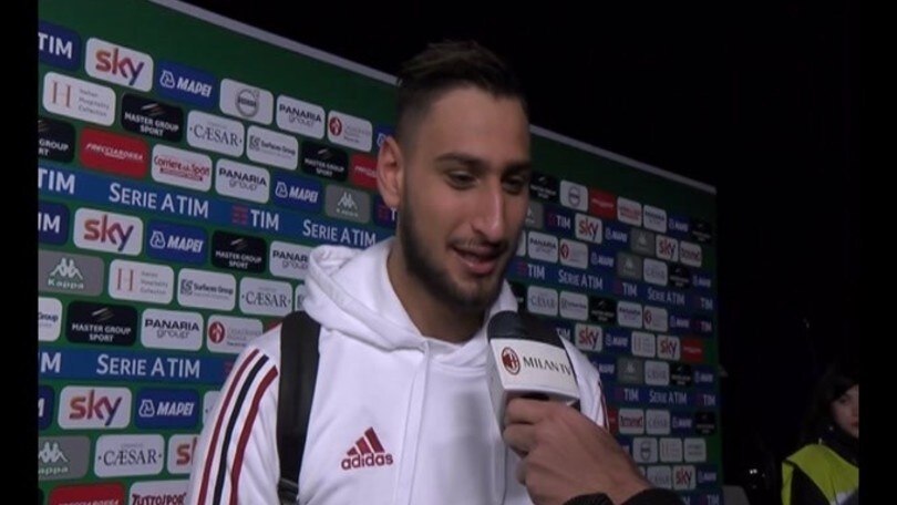 Donnarumma: "Contento di giocare in questa squadra"