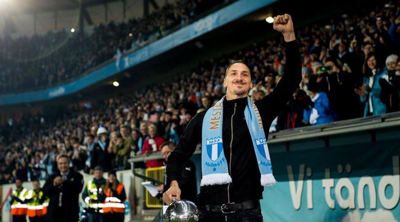 Malmö, alla festa scudetto c'è anche Ibrahimovic