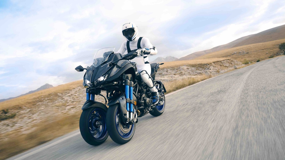 EICMA, Yamaha Niken: i dettagli della moto a tre ruote