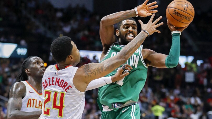 Irving stende Atlanta, Golden State vince con la difesa