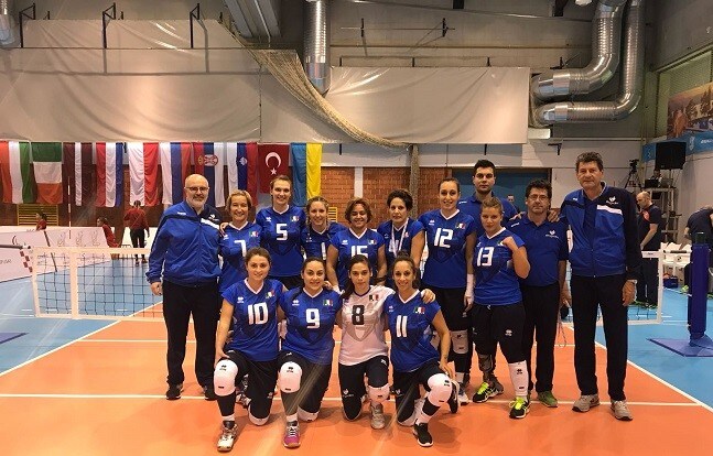 Sitting Volley: l'Italia femminile cade contro l'Olanda