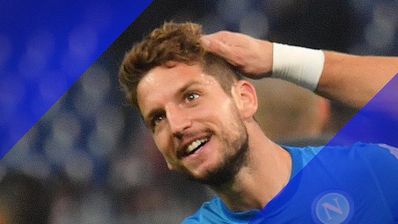 Napoli, Mertens punta il record di gol