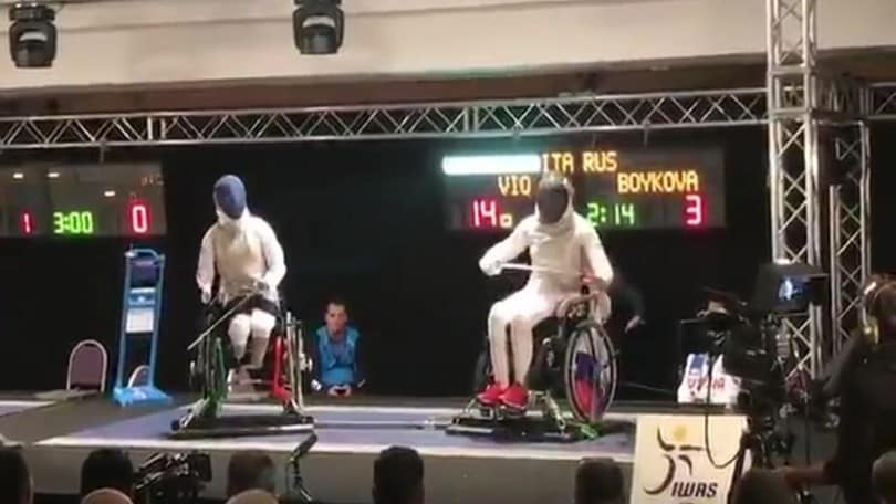 Bebe Vio, oro mondiale! Ecco la stoccata vincente