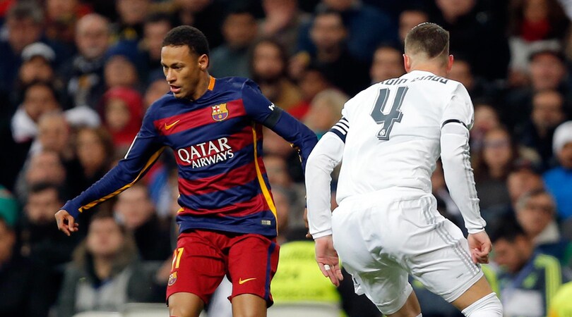 Ramos strizza l'occhio a Neymar: «Per lui le porte del Real sono aperte»