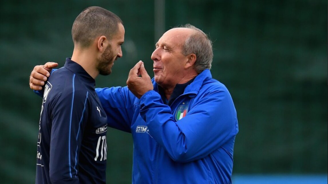 Svezia-Italia, cosa sta dicendo Ventura a Bonucci?
