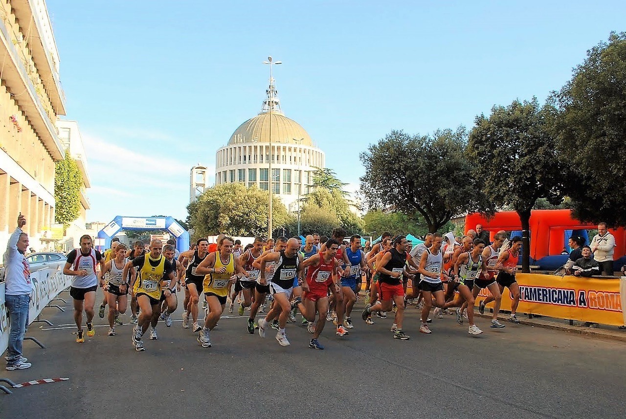 Una domenica di corsa con Un’americana a Roma