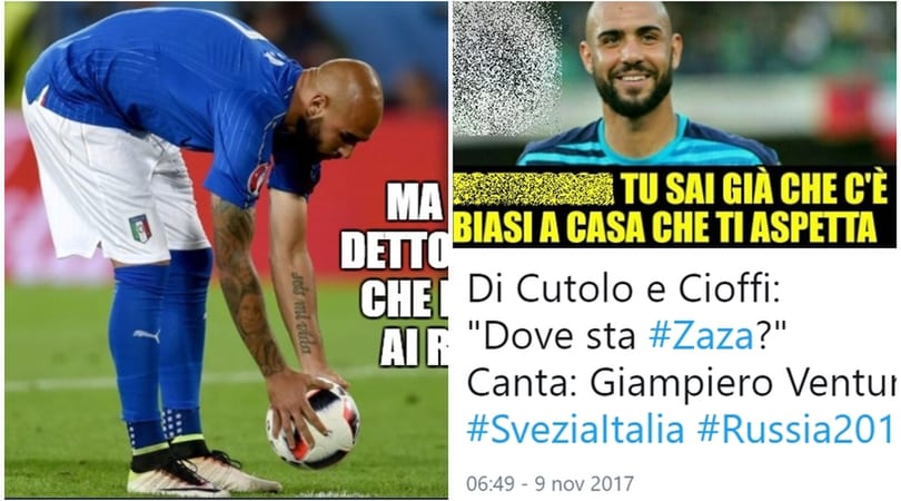 Zaza si ferma, i social si scatenano