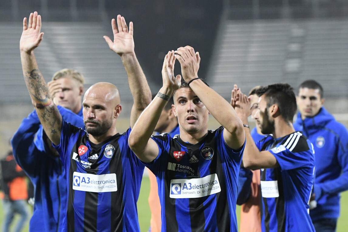 Serie C, il Pisa stende la capolista Livorno. Tris Viterbese, riscatto Siena