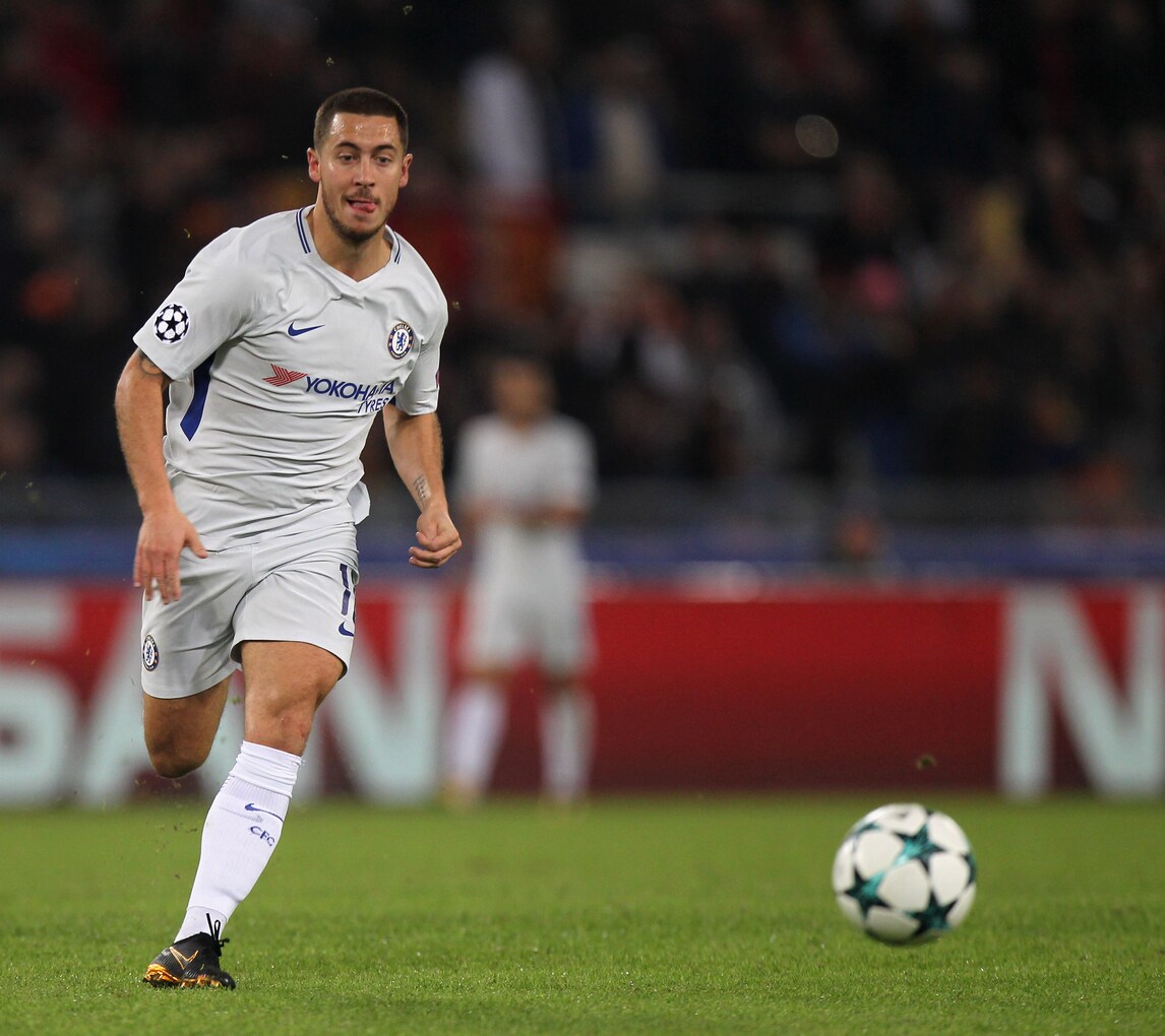 Chelsea, Hazard strizza l'occhio a Zidane: «È il mio idolo»