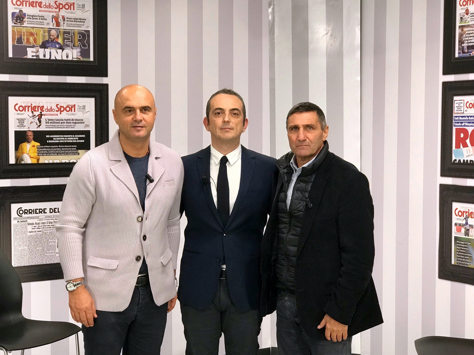 Giannini e Giordano giocano il derby VIDEO