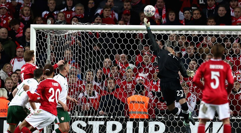 Russia 2018, playoff: Danimarca-Irlanda 0-0 nel primo round