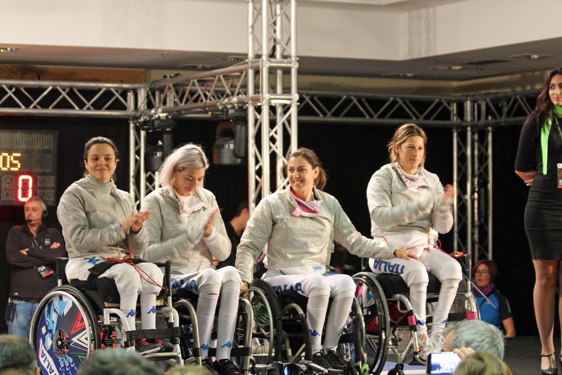 Mondiali Paralimpici, argento azzurro nella sciabola femminile a squadre