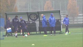 Italia-Svezia. l'allenamento degli azzurri