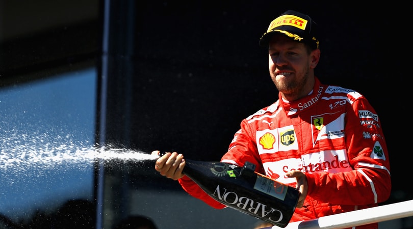 F1 Gp Brasile, Vettel: «Felice di vedere due Ferrari sul podio»