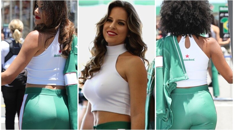 F1 in Brasile, le paddock girls si prendono la scena