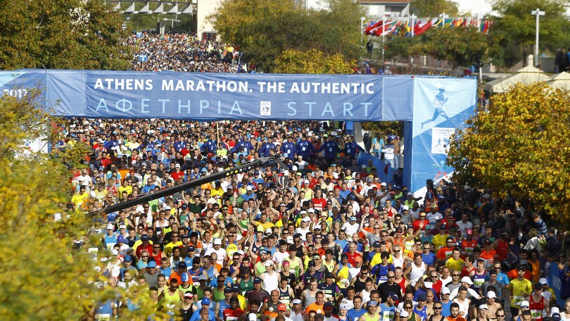 Maratona di Atene per rilanciare l'economia del Paese