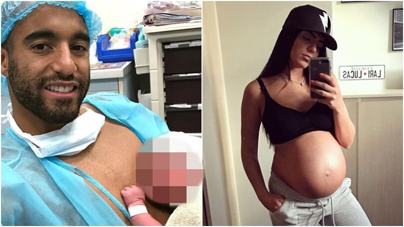 Psg, Lucas Moura diventa papà: ecco le foto su Instagram