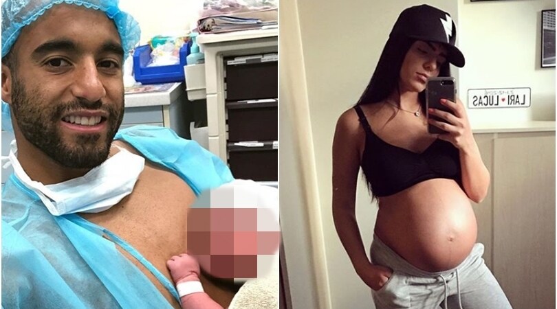 Psg, Lucas Moura diventa papà: ecco le foto su Instagram