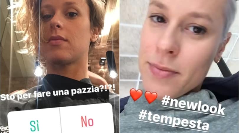 Federica Pellegrini: ecco il look "tempesta"