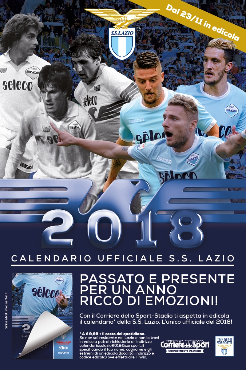 Calendario S.S. Lazio Corriere dello Sport