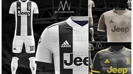 Juventus, in Rete le idee per le nuove maglie 2018/2019