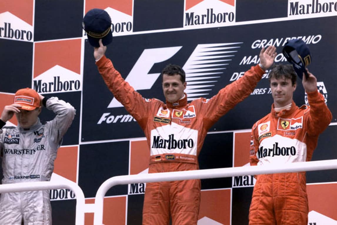 F1, asta record per la Ferrari di Schumi: 6,4 milioni!