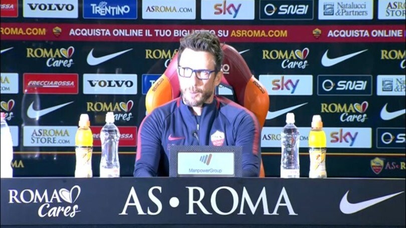 Di Francesco: "Derby non è gara come le altre"
