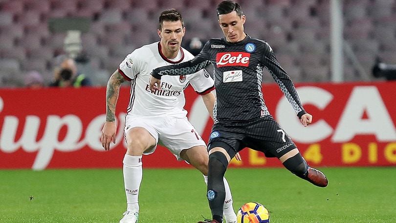 Serie A Napoli-Milan 2-1, il tabellino