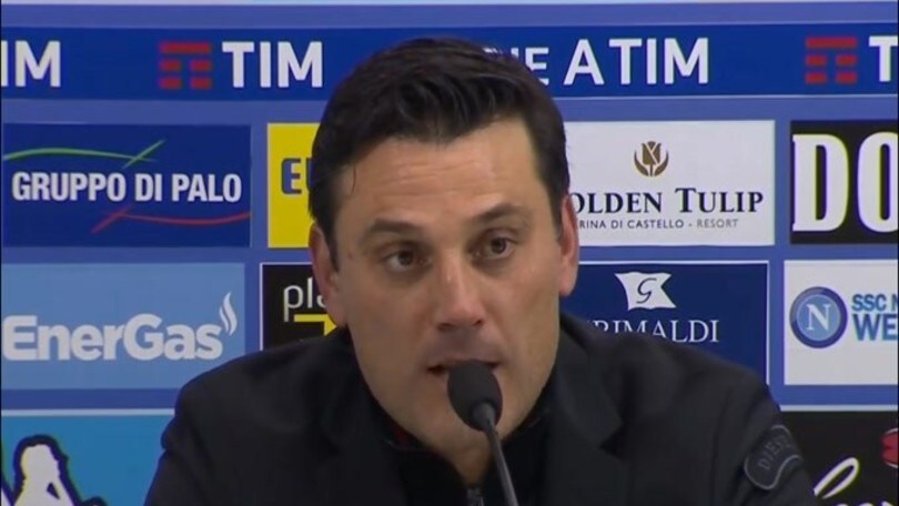 Montella: "Napoli, livello altissimo. Numeri da scudetto"