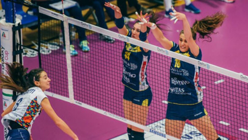 Volley: A2 Femminile, super rimonta della Battistelli a Trento