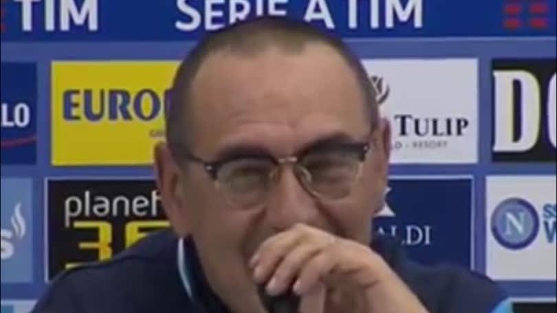 Sarri: "Per lo scudetto parliamo di aria fritta"