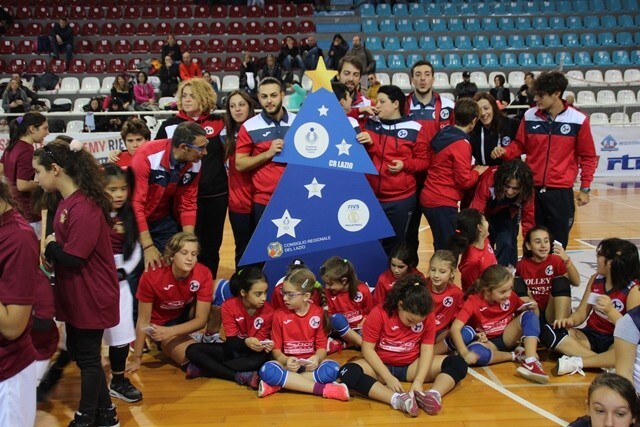Volley: "Natale di Volley" a Rieti, quante emozioni con i bambini