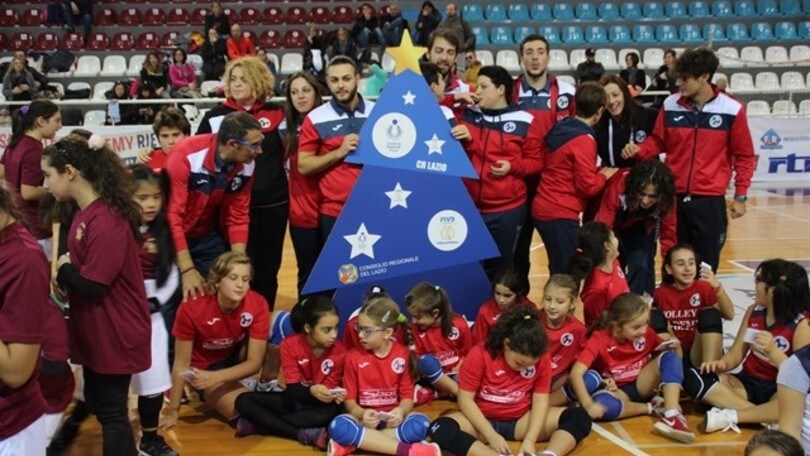 Volley: "Natale di Volley" a Rieti, quante emozioni con i bambini