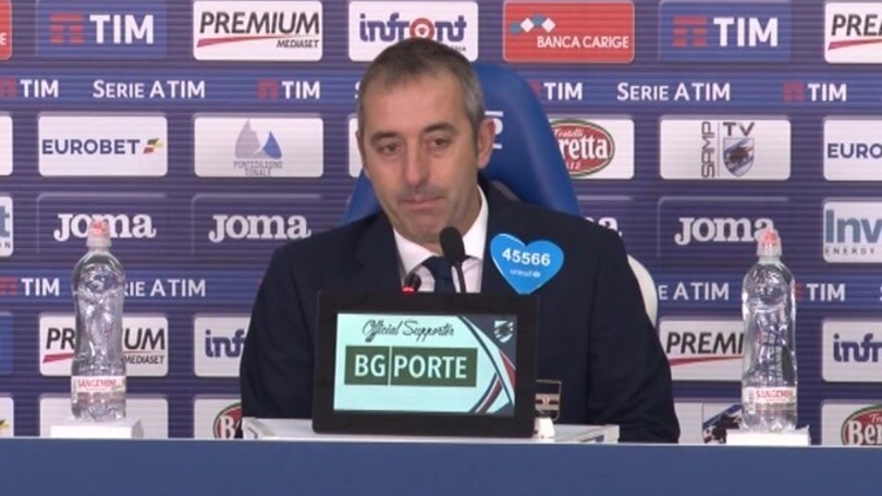 Giampaolo: "Abbiamo giocato una partita da squadra matura"