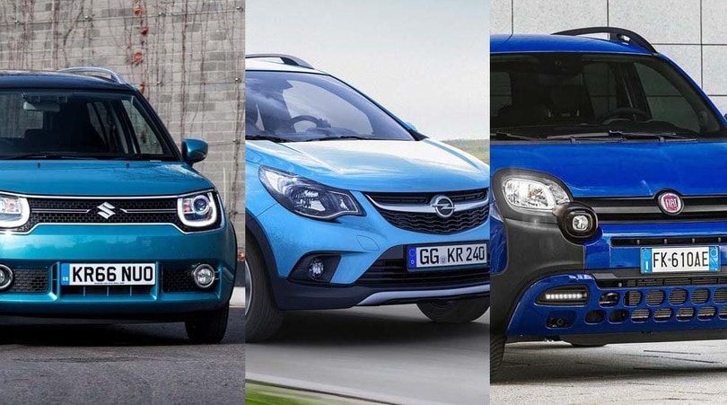 Mini SUV da città a confronto: Ignis, Karl Rocks e Panda City Cross