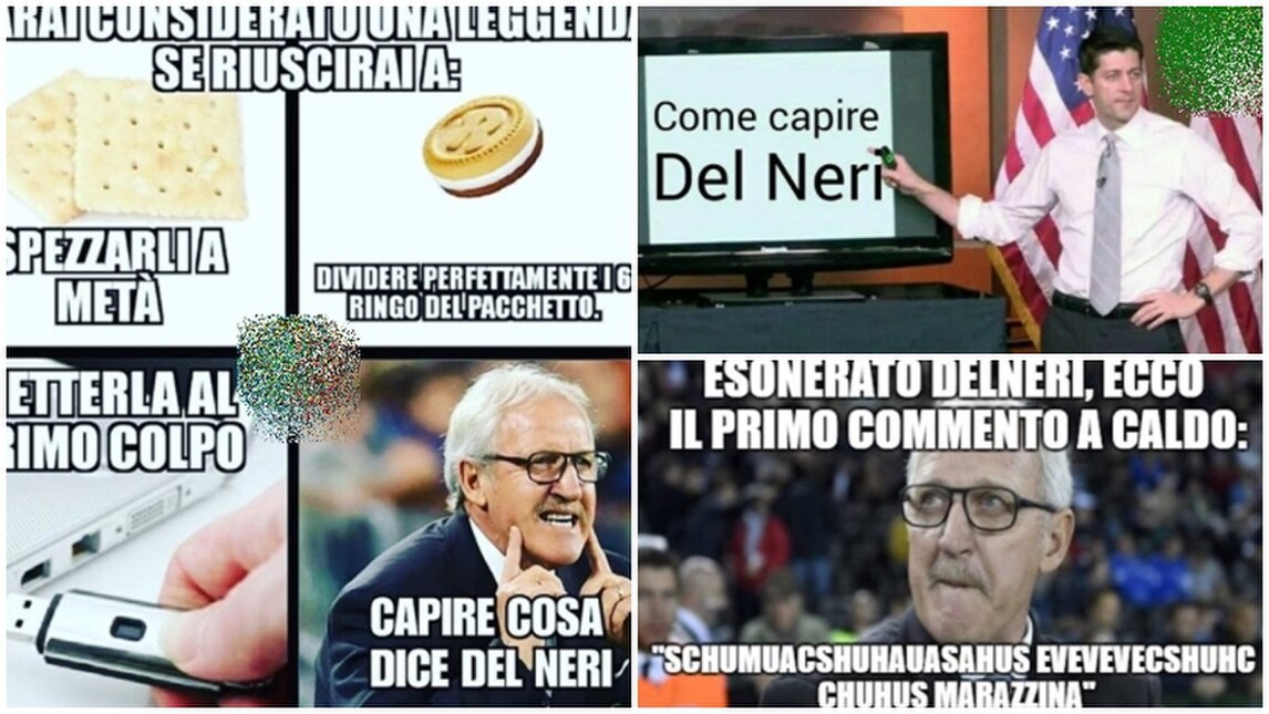 L'Udinese esonera Delneri e il web si scatena senza pietà