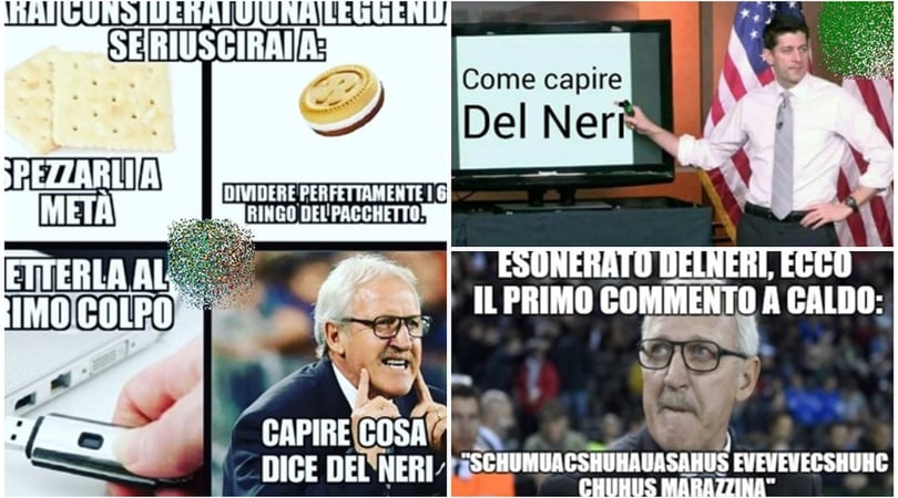 L'Udinese esonera Delneri e il web si scatena senza pietà